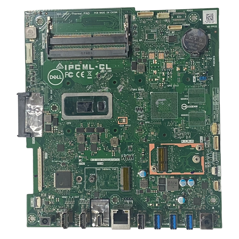 Desktop Motherboard for Dell AIO Ins 5490 7790 Core i3-10110U Part No 0C8JG6