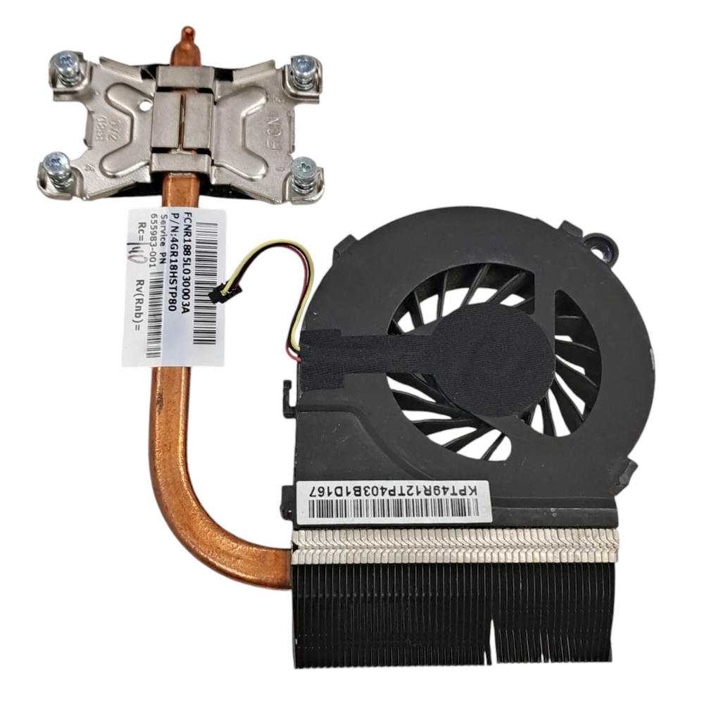 FAN with Heatsink for HP Pavilion G4-1000 Part no. 655983-001