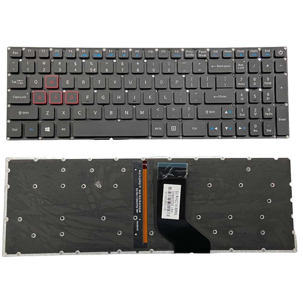 Premium Keyboard for Acer Aspire VX5-591G with Backlight US layout