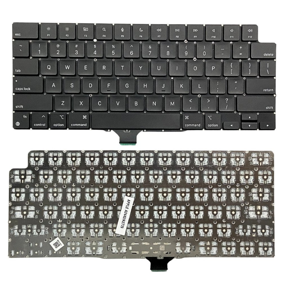 Premium Keyboard For Apple Macbook Pro M1 A2442 A2780 A2779 A2485 US layout without Backlight