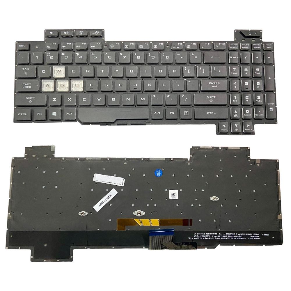 Premium Keyboard For Asus ROG GL704 GL704GM Series with Backlight US