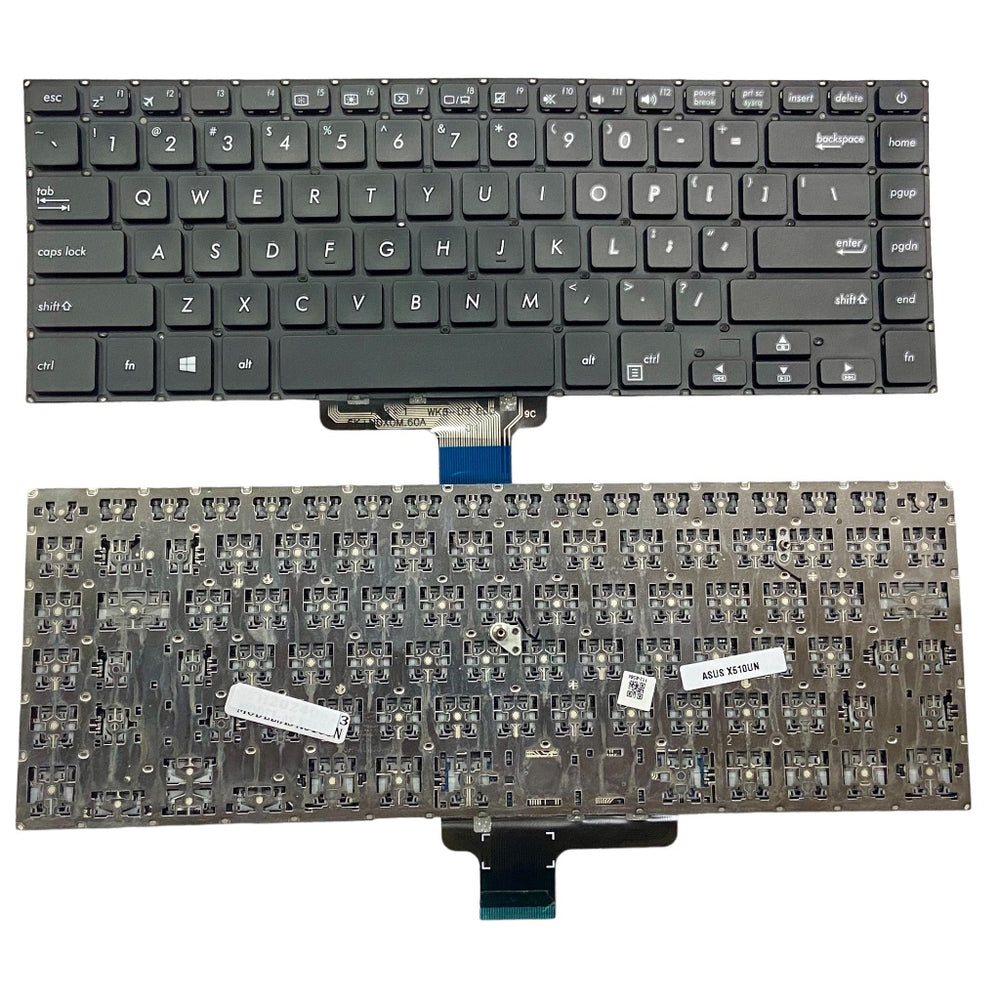 Premium Keyboard For Asus VivoBook X510UN X510UA Series without Backlight US