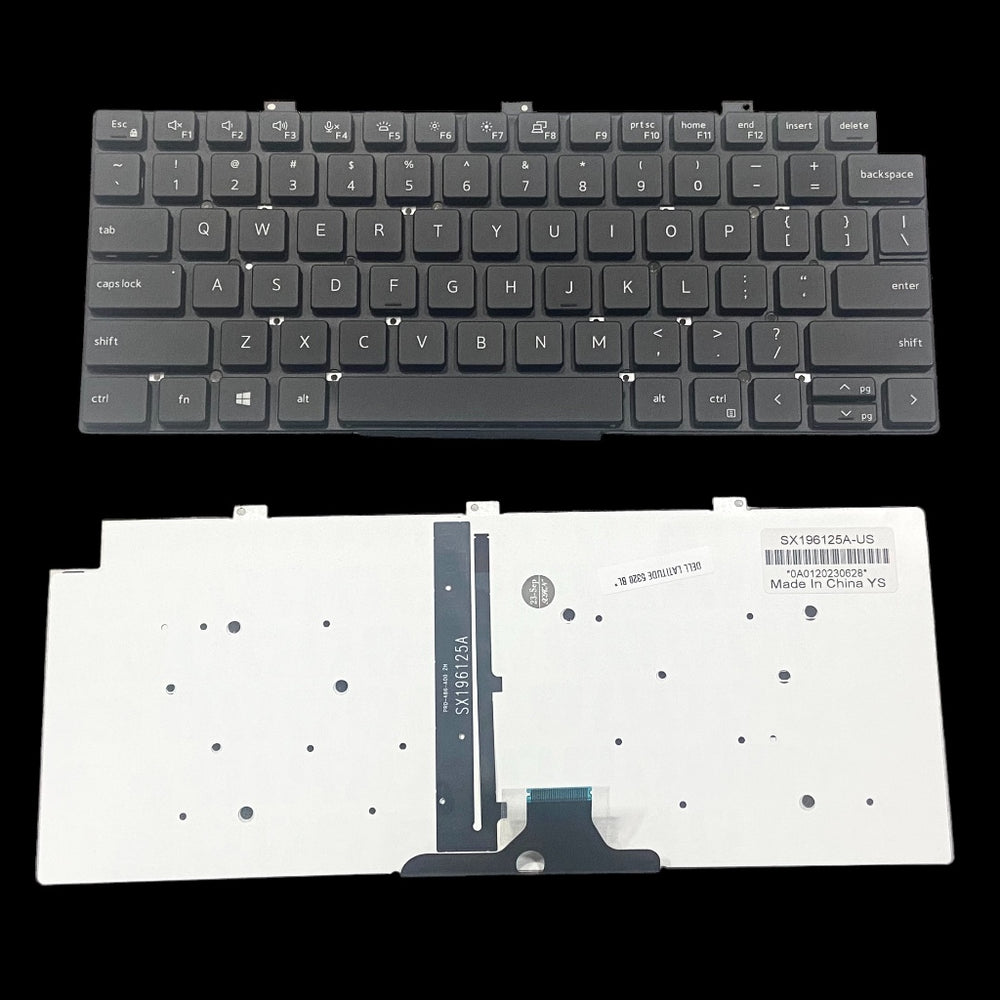 Keyboard for Dell Latitude 5320 7310 7320 with Backlight US layout