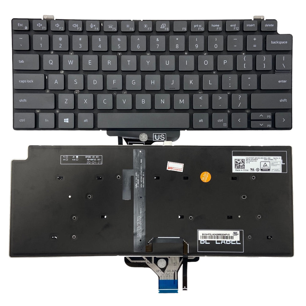 Keyboard for Dell Latitude 7310 2 IN 1 with backlight US Layout