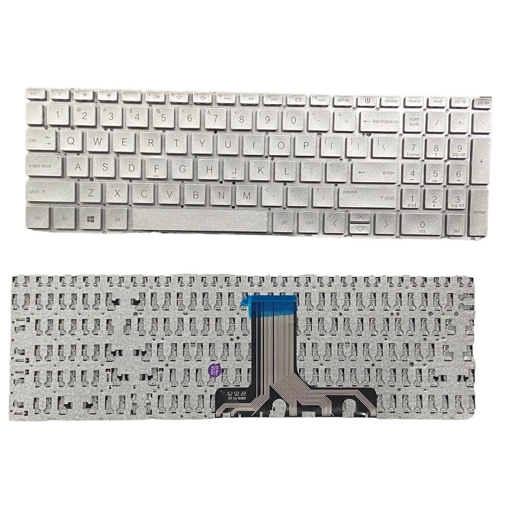 Keyboard for HP Pavilion 15-EG 15-EH With Silver keys without Backlight US layout