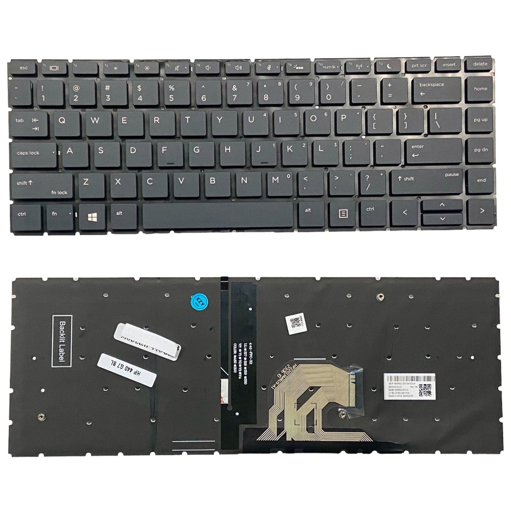 Premium Keyboard for HP Probook 440 G7 with Backlight