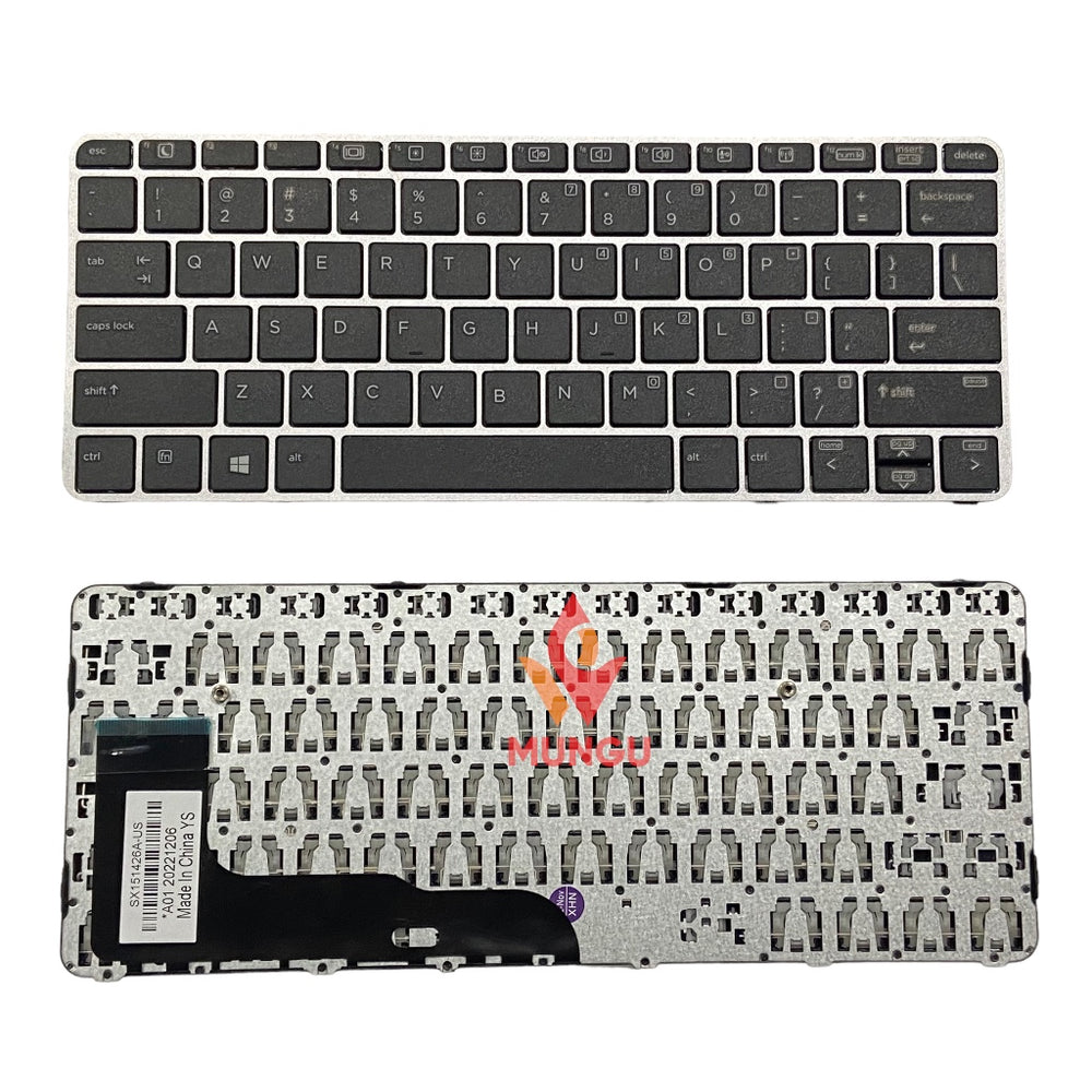 Keyboard for HP Elitebook 820 G3 without backlight