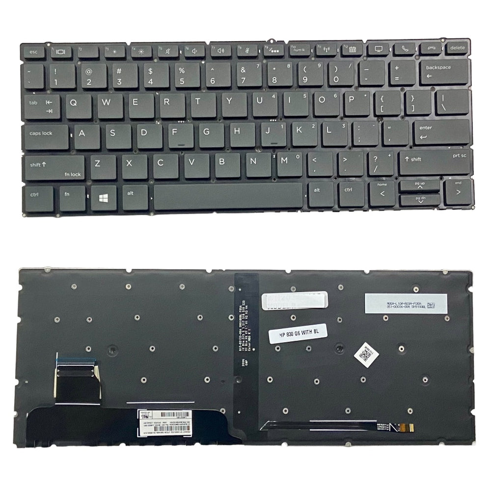 Premium Keyboard for HP Elitebook 830 G6 with Backlight