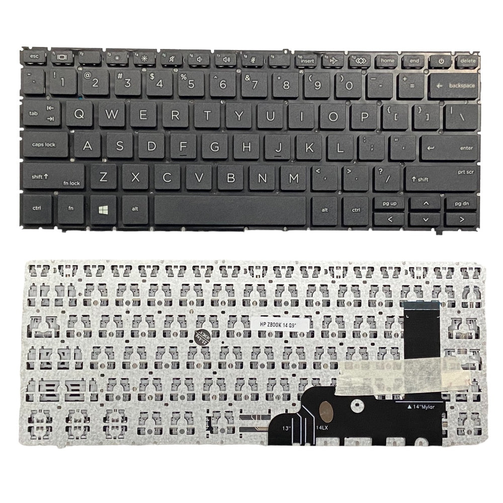 Keyboard for HP Zbook 14 G9 G10 without backlight US Layout