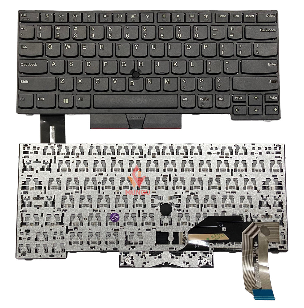 Keyboard for Lenovo ThinkPad E480 E485 L480 T480s E490 E495 T490 T495 L490 With Trackball