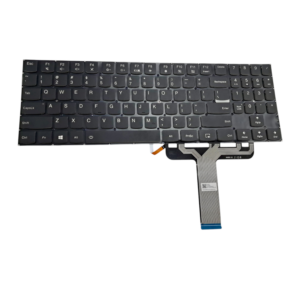 Premium Keyboard for Lenovo Legion Y540-15 BLACK Keys with Backlight US type