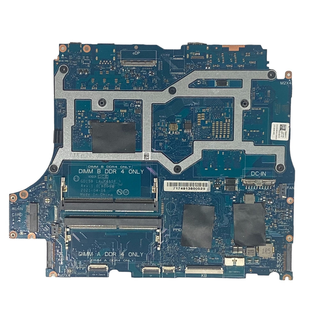 Motherboard for Dell G15 5511 Core i5-11400H with RTX3050 4GB LA-K455P 0GH9WH